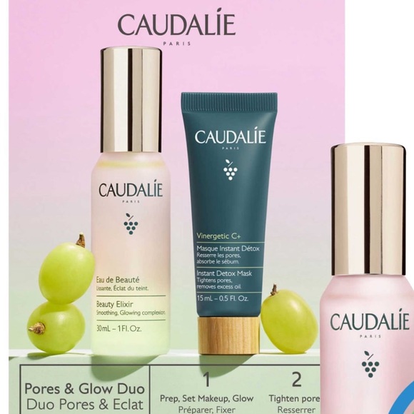 Caudalie - Pores and Glow Duo featuring Beauty Elixir and Instant Detox Mask - Picture 1 of 7